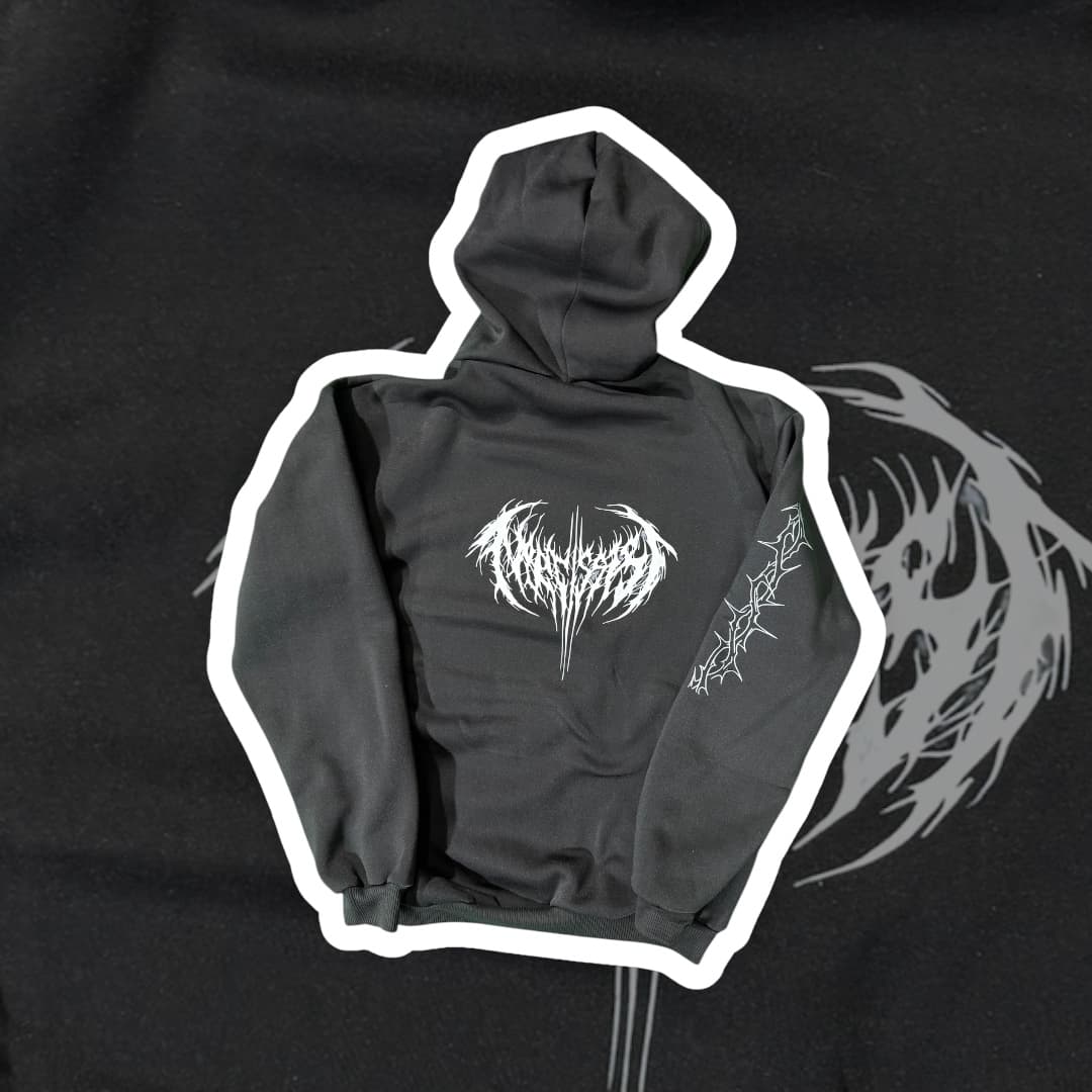 Hoodie Ruthless detalle